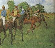 Edgar Degas The horse in the race oil